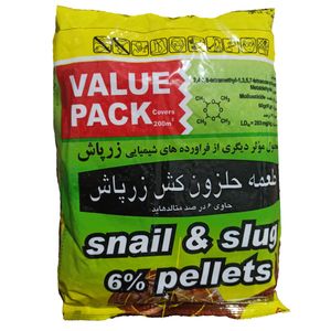 سم حلزون کش زرپاش مدل متالدهاید 6 وزن 0.5  کیلوگرم